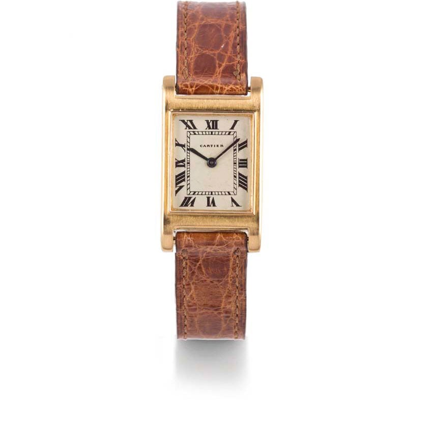 Cartier Tank «Bec D'aigle» Yellow Gold 