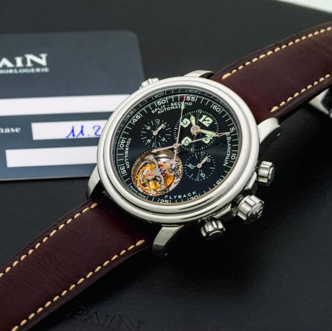 Blancpain Split Second Chronograph Tourbillon Lot 206