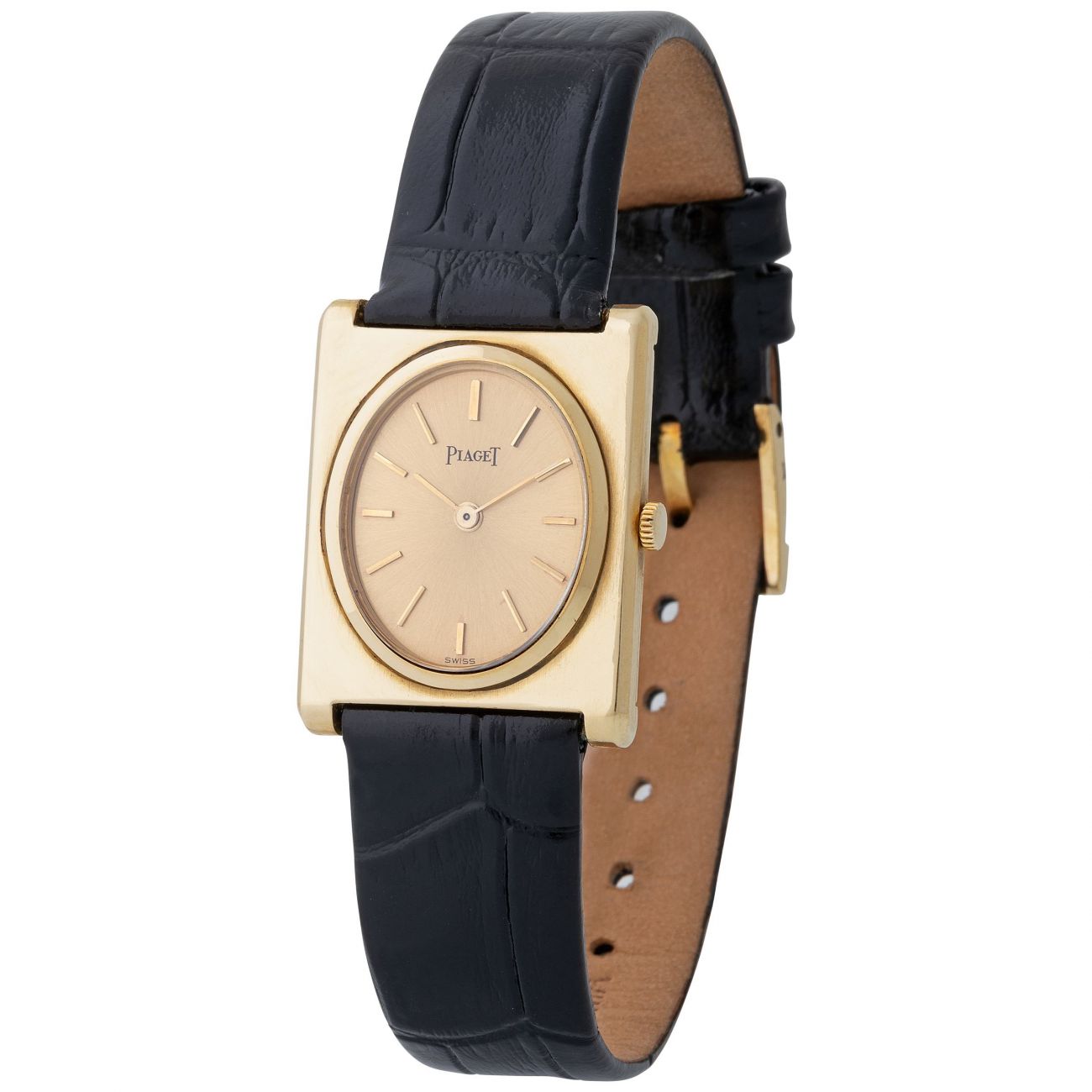 Piaget, Thin and Impressive Tank-Shape Wristwatch… | Lot 146, Exclusive ...