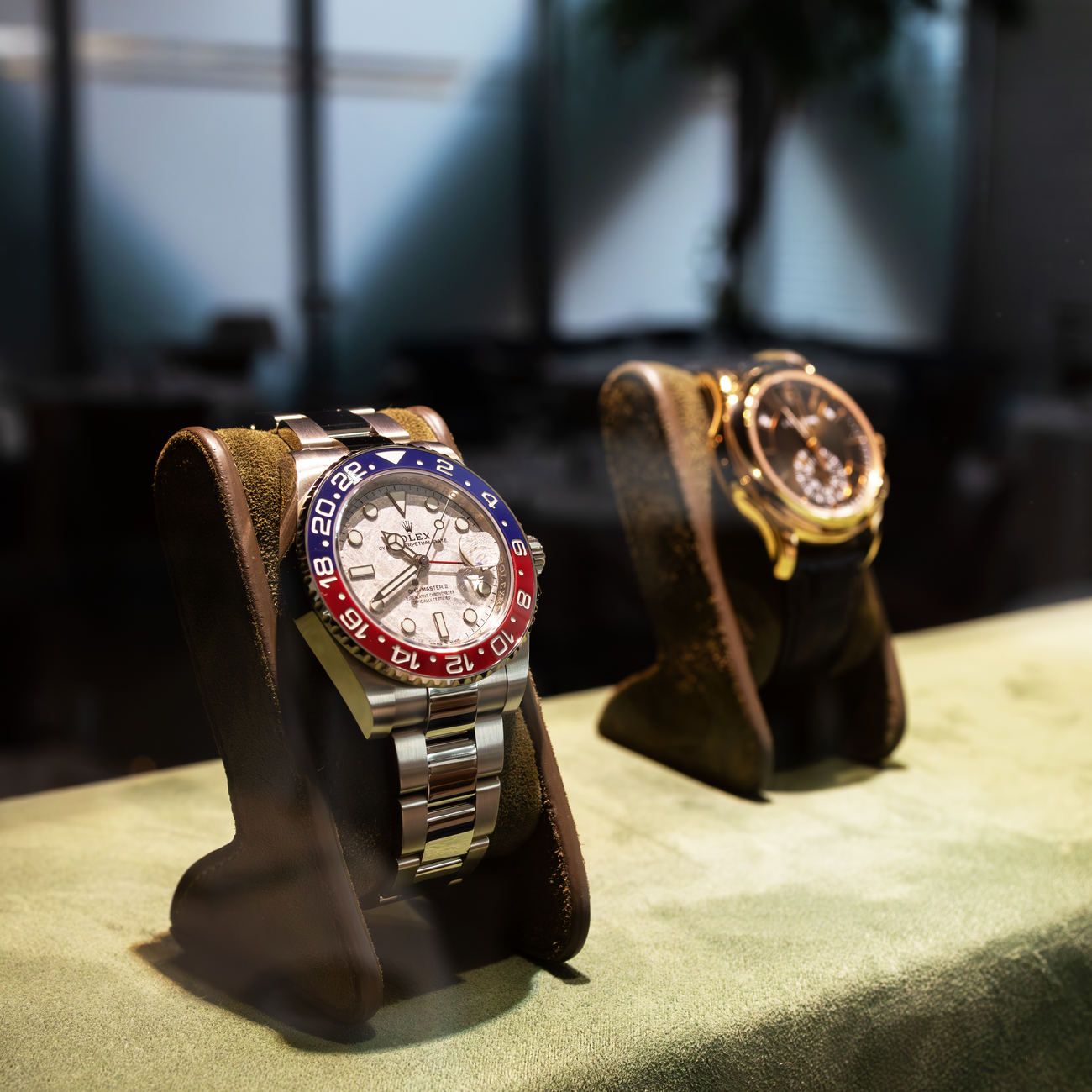 Watches exhibited sample